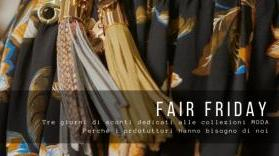 Niente Black Friday - questo è FAIR FRIDAY