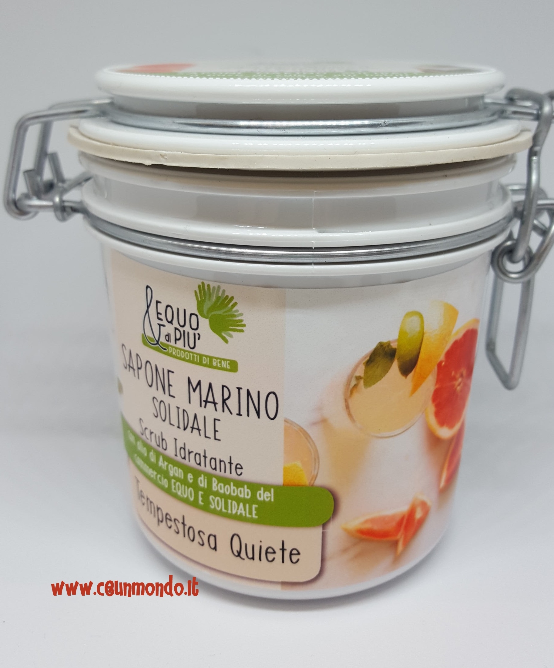 Sapone marino con agrumi e zenzero