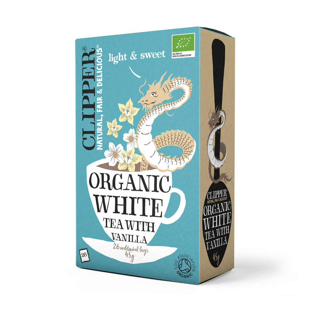 Tè Bianco alla Vaniglia 26 filtri CLIPPER