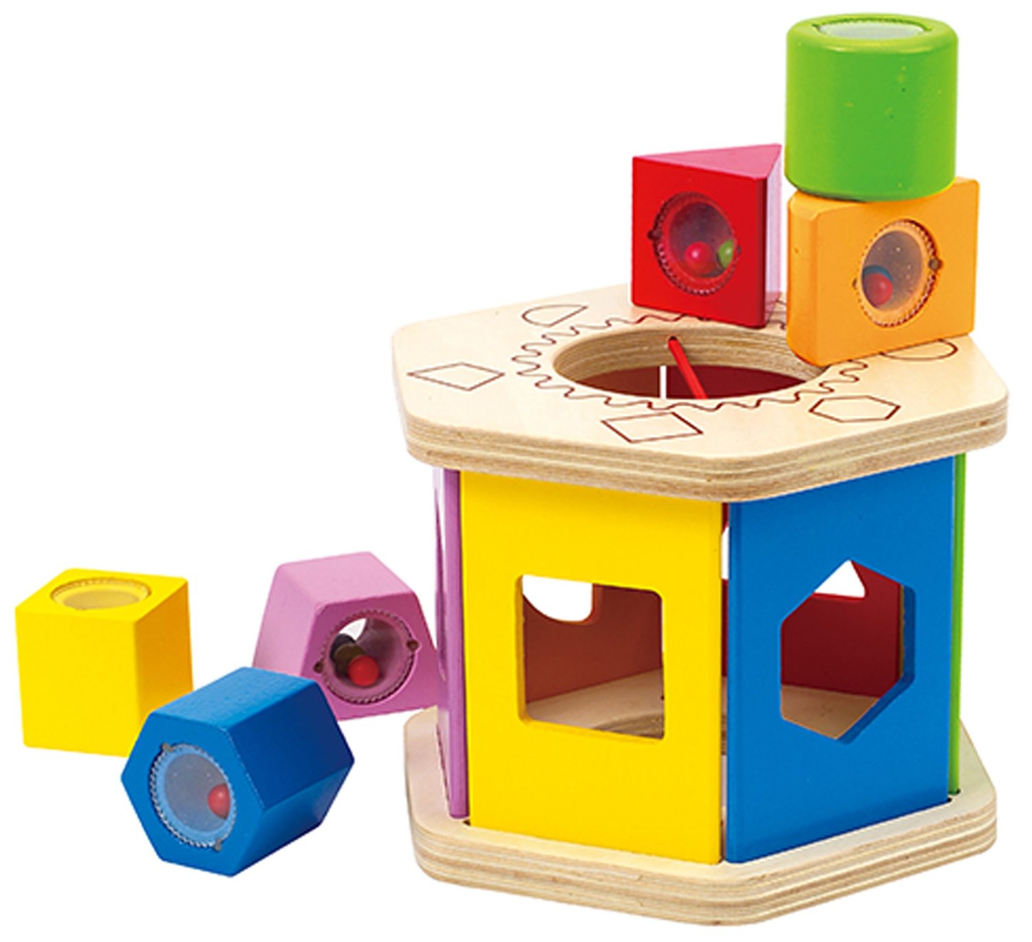 Gioco di incastro con forme
