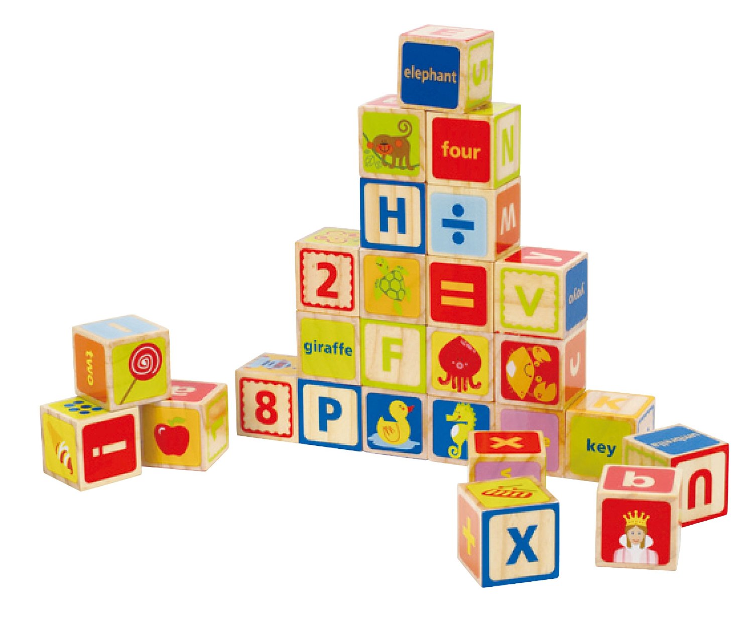 Blocchi ABC mulcicolore