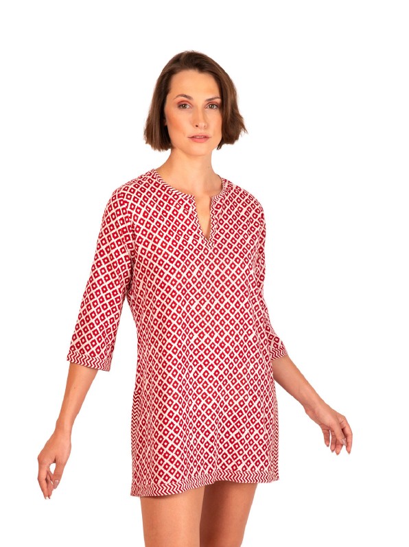 Copricostume donna KURTA rosso