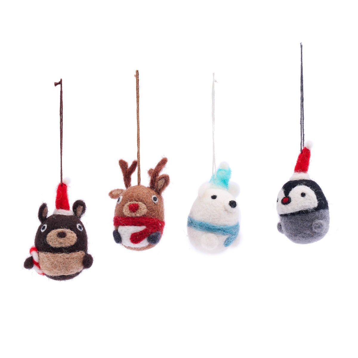 Decorazioni natalizie in feltro PETS