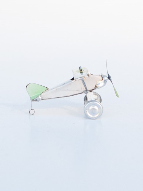 Aeroplanino di latta riciclata 5.5cm