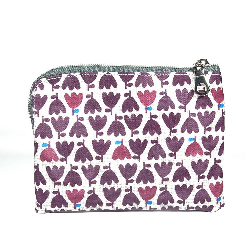 Astuccio piatto tulipattern