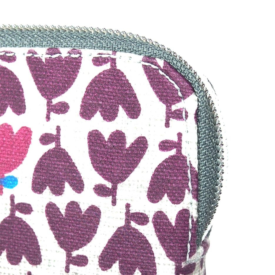 Astuccio piatto tulipattern