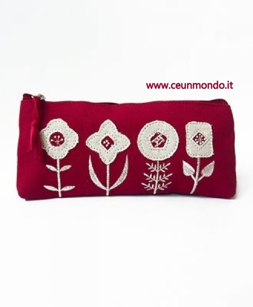 Astuccio portapenne DREAM FLOWER 20x10h cm
