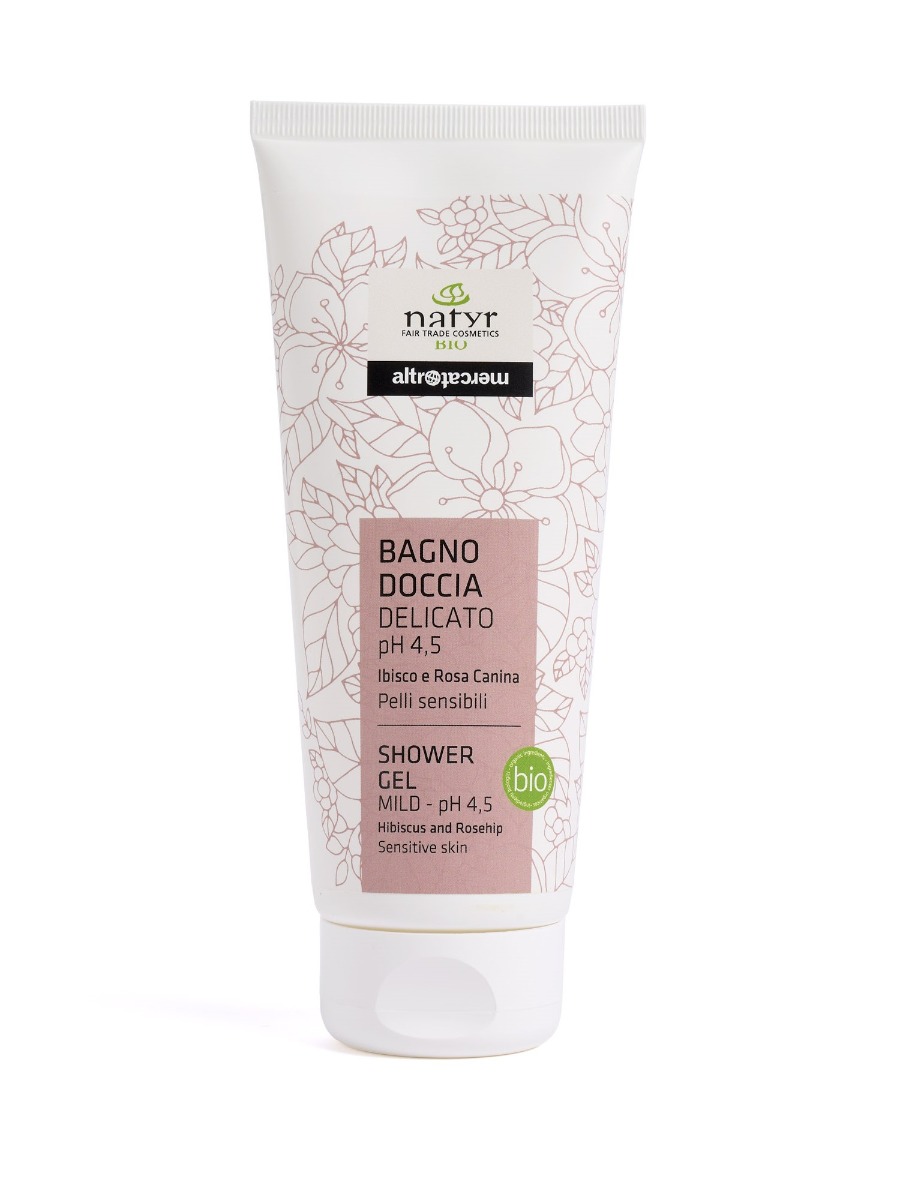 Bagnodoccia Ibisco pelli sensibili Bio Natyr