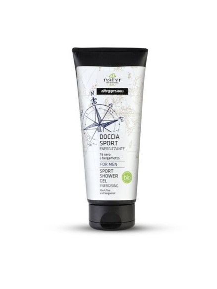 Bagno Doccia energizzante al Tè nero e bergamotto Bio Natyr
