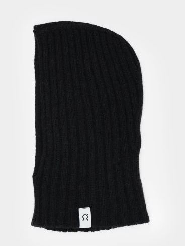 Balaclava in cashmere rigenerato Arsenio Nera