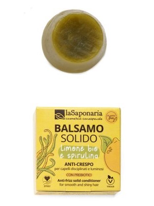 Balsamo solido DISCIPLINA lucidante e anti crespo - La Saponaria