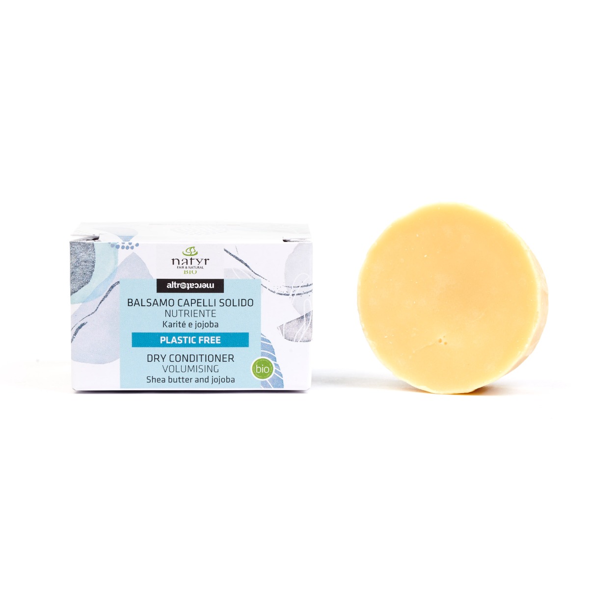 Balsamo solido nutriente con Karitè e Jojoba Bio