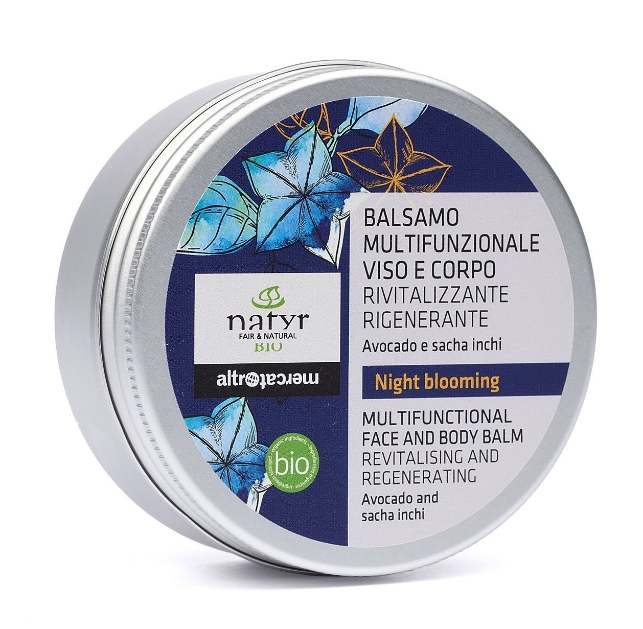 Crama viso e corpo, balsamo multifunzione - rivitalizzante - Natyr Bio