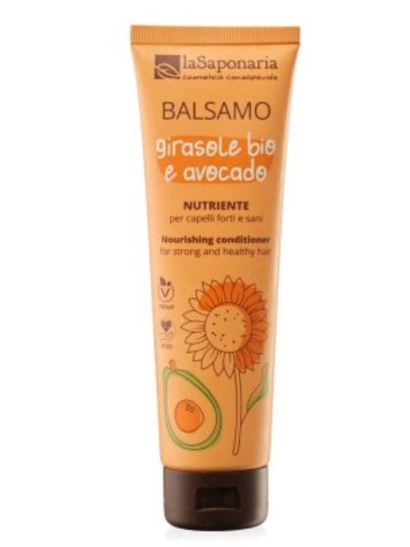 Balsamo Nutriente Girasole e Avocado BIO - la Saponaria
