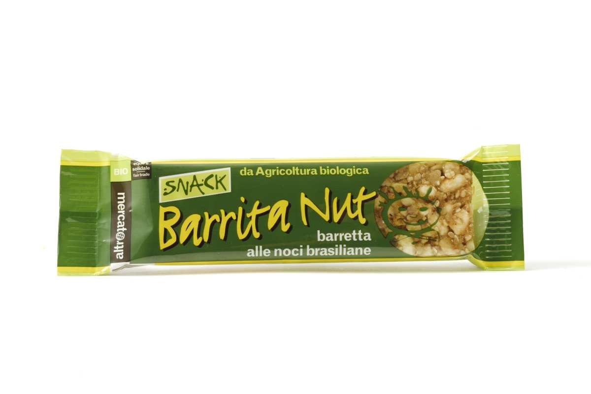 Barretta Barrita Nut alle noci brasiliane Biologica - Altromercato 