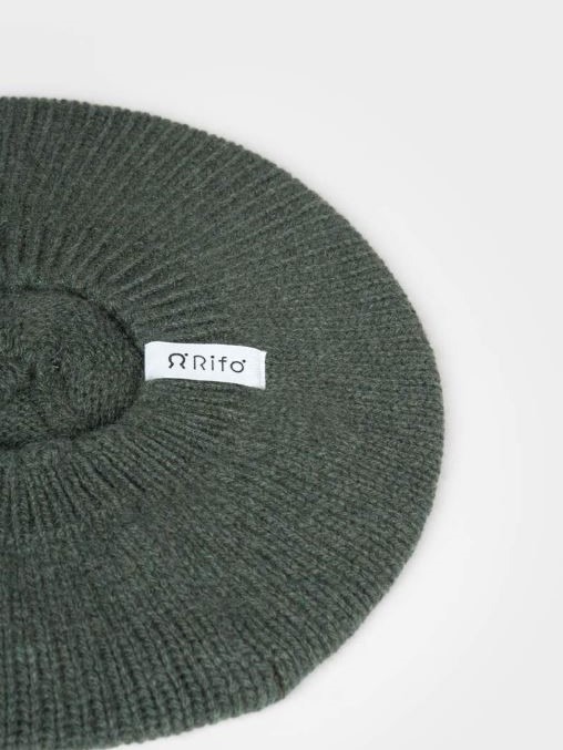 Basco in cashmere rigenerato Nicole verde Rifò