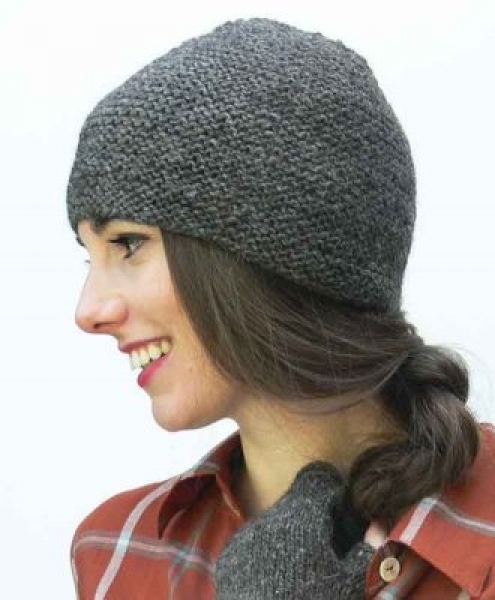 Berretto in Lana di alpaca Allpa Grigio scuro