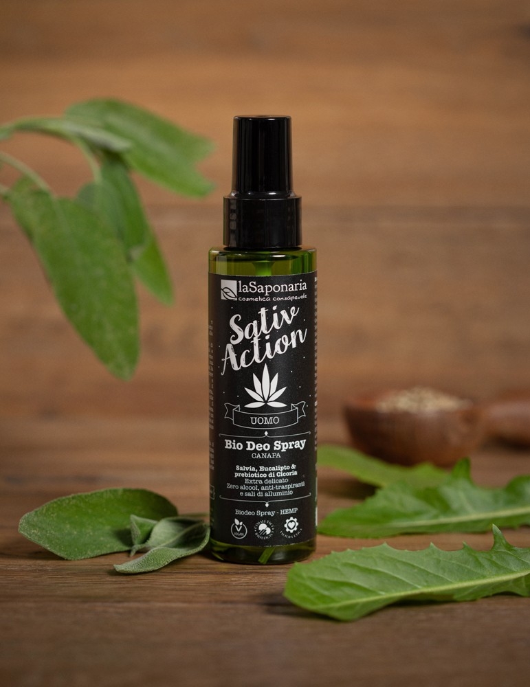Bio deo spray canapa - LA SAPONARIA - 100 ml