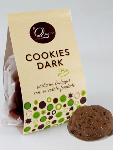 Biscotti cookies dark bio