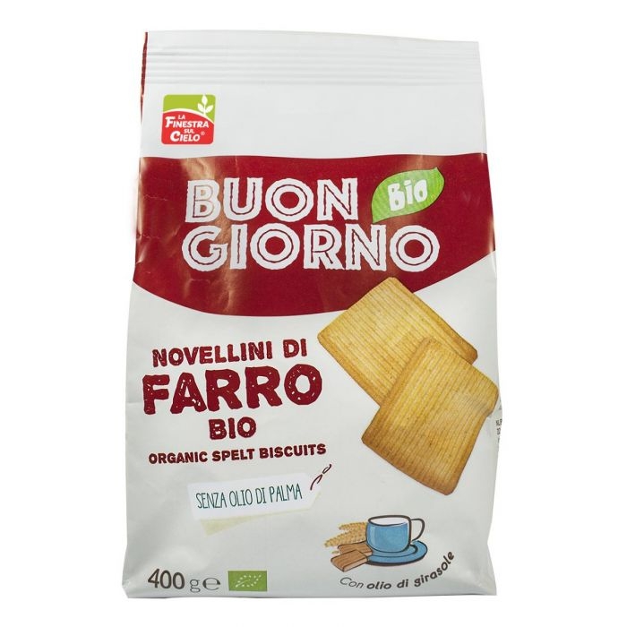 Biscotti novellini al farro Bio - La finestra sul cielo