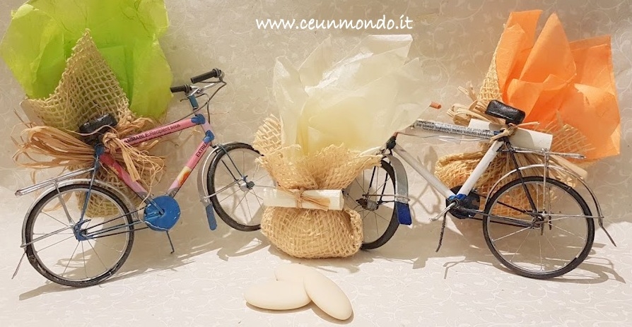 Bici bomboniere assortite