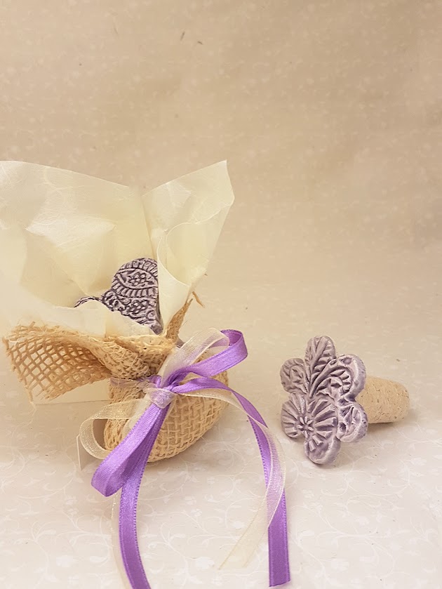 Bomboniera utile con TAPPO su porta confetti