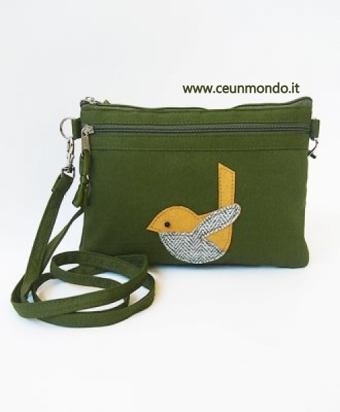 Borsa 2 tasche CHUBY BIRD 20x14 h cm
