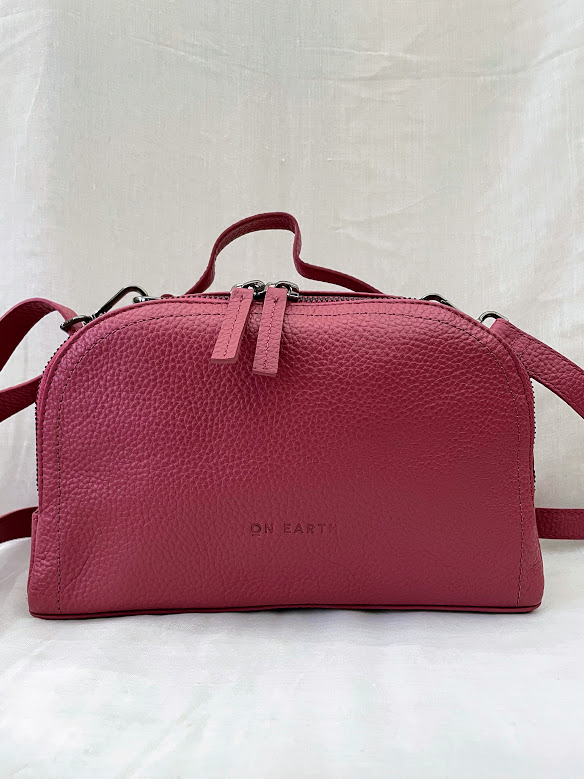 Borsa bauletto in pelle Susina