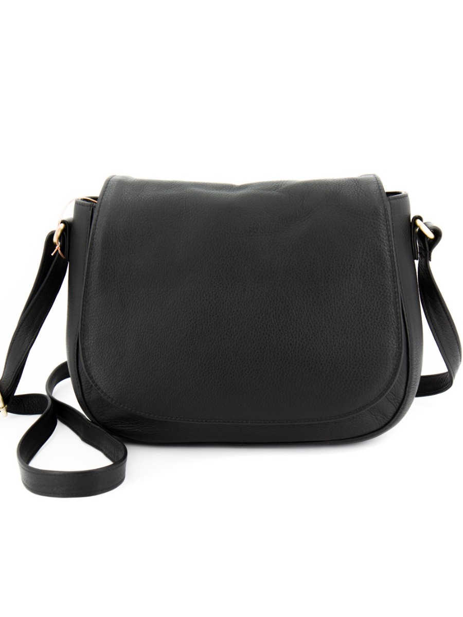 Borsa tracolla in nappa, Salkia Nera