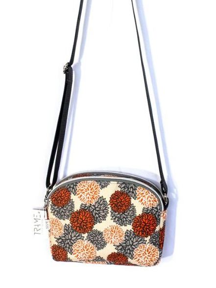 Borsa in tessuto impermeabile piccola a fiori - Marigold