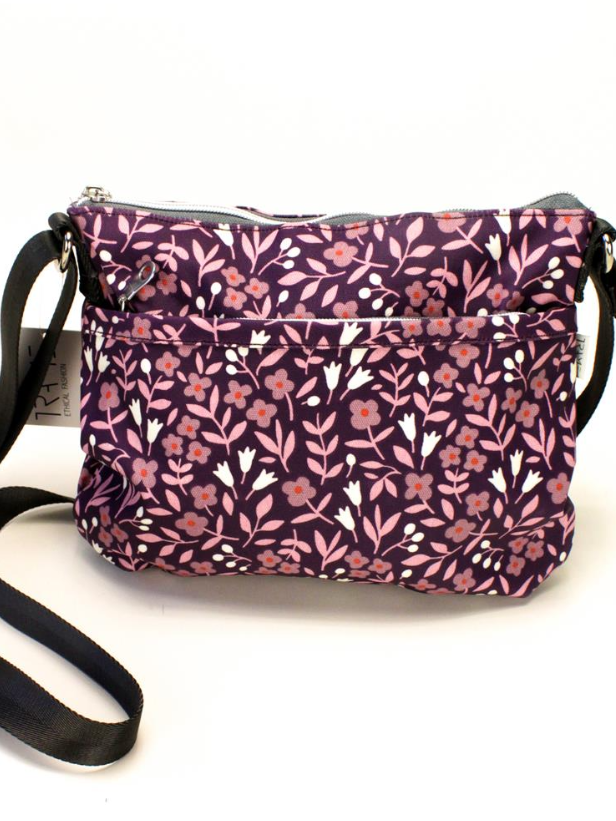 Borsa messenger donna - PURPLE GARDEN