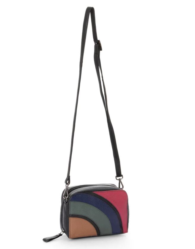 Borsetta in pelle tracolla Pari Rainbow
