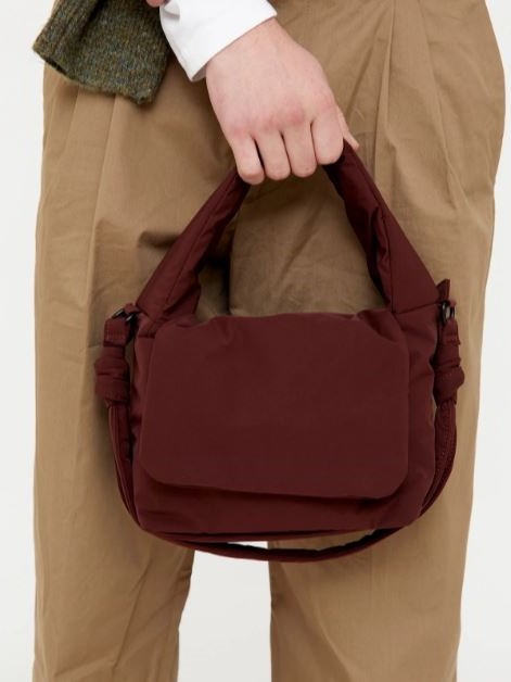 Borsa soffice ANI MINI Burgundy Lefrik