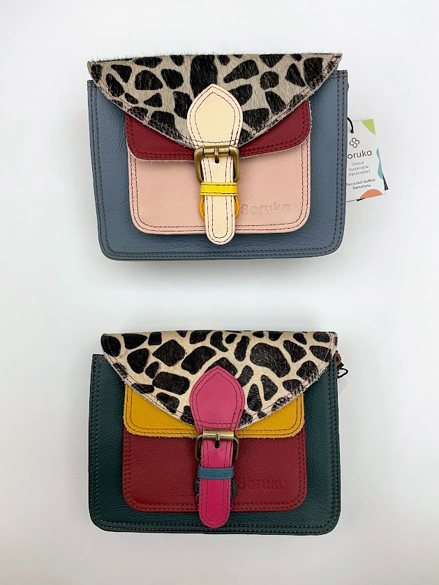 Borsa Soruka Bologna in pelle riciclata - Pocket premium pelo