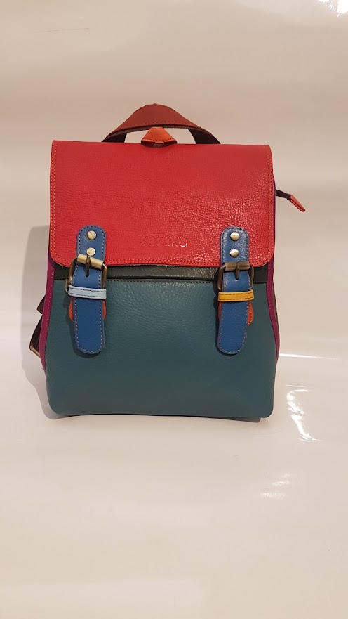 Borsa Squad azzurro e rosso