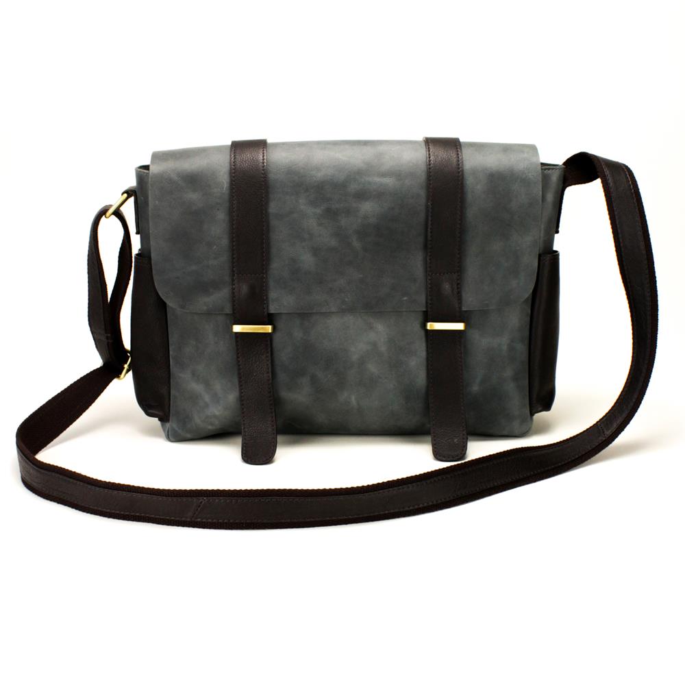 Borsa in pelle da lavoro Ardesia Alipore