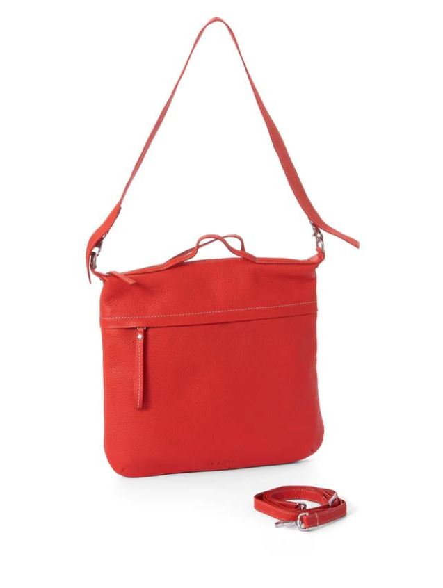 Borsa Rossa tracolla in pelle Maia