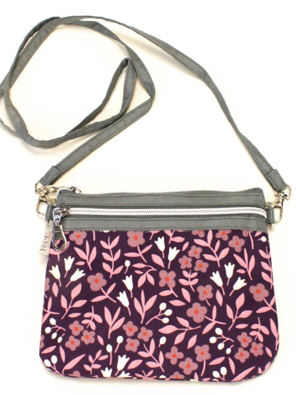 Mini borsa donna in tessuto impermeabile