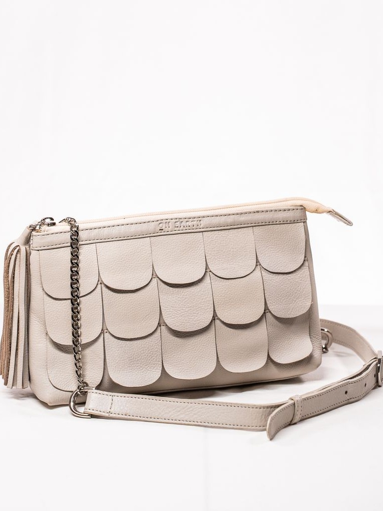 Borsetta elegante Bianco Ghiaccio