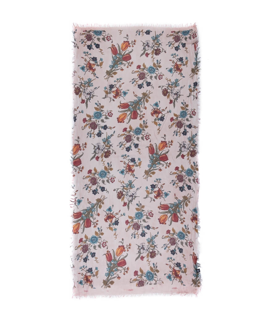Foulard sciarpa Bamboo Botticelli rosa Cipria