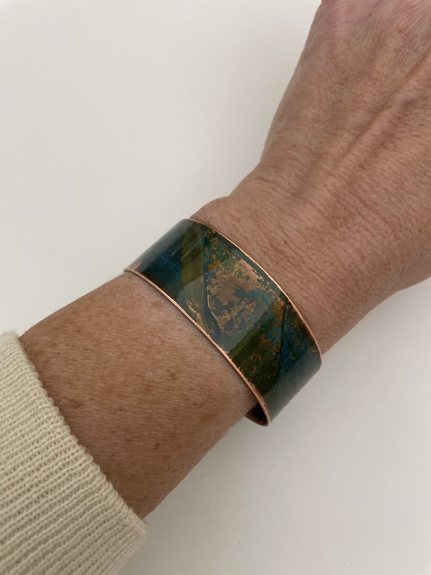 Bracciale a catena in rame puro con motivo a grano, bracciale a catena in rame con motivo a grano, da usare anche come cavigliera, bracciale a catena in rame massiccio, regali ecologici Bracciale a catena in rame puro con motivo a grano, bracciale a catena in rame con motivo a grano, da usare anche come cavigliera, bracciale a catena in rame massiccio, regali ecologici