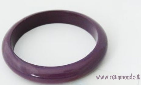 Bracciale legno laccato Viola