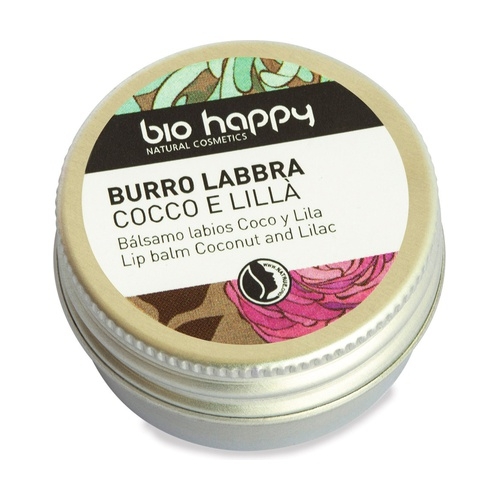 Burro Labbra Cocco e lillà 10ml - Bio Happy