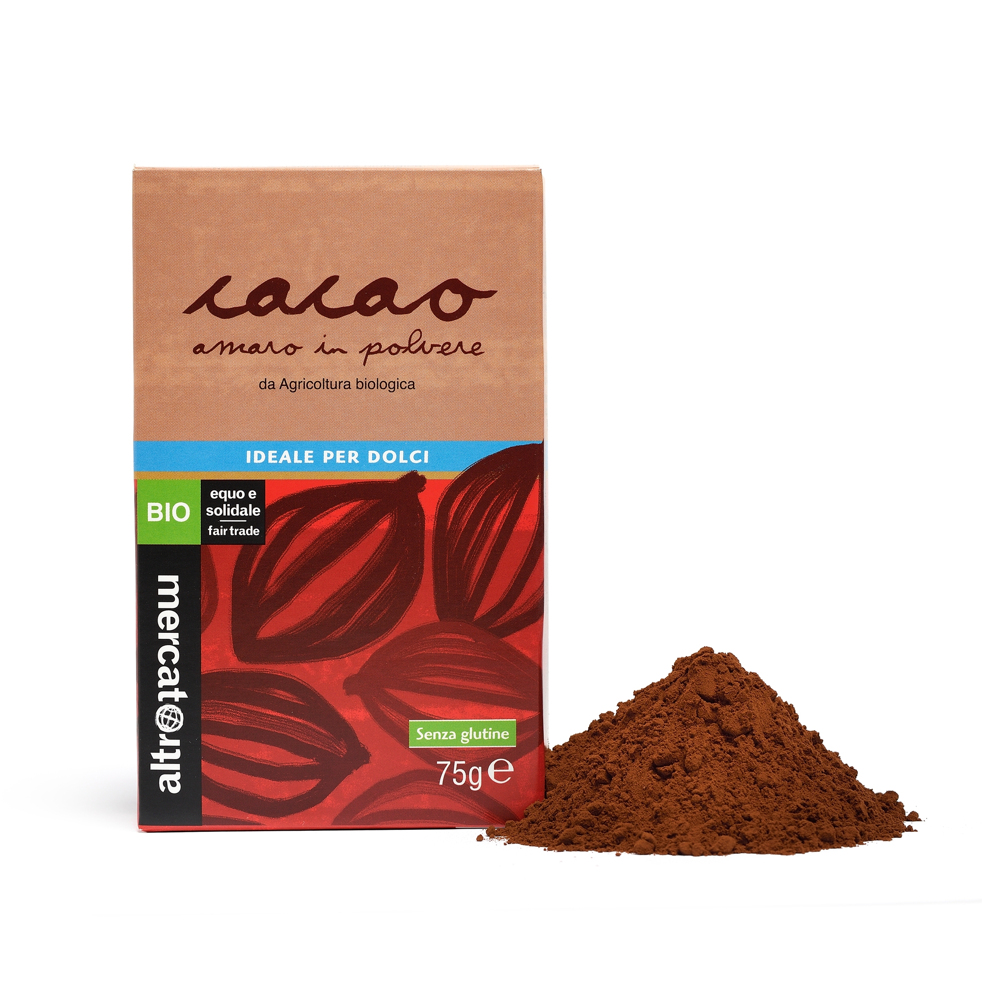 Cacao amaro Biologico 75gr Altromercato