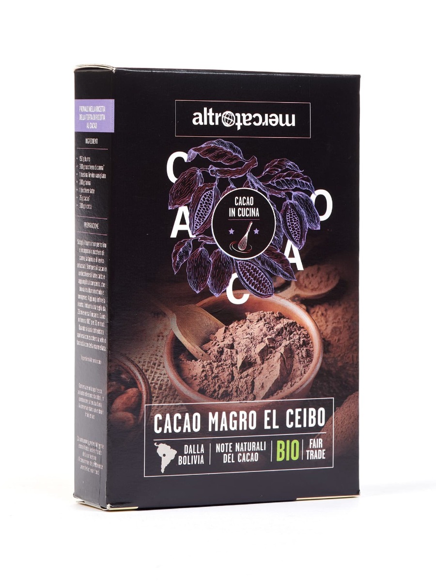 Cacao magro El Ceibo Biologico Altromercato