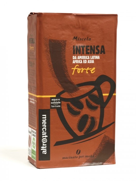 Caffè miscela Intensa per Moka 250 gr Altromercato