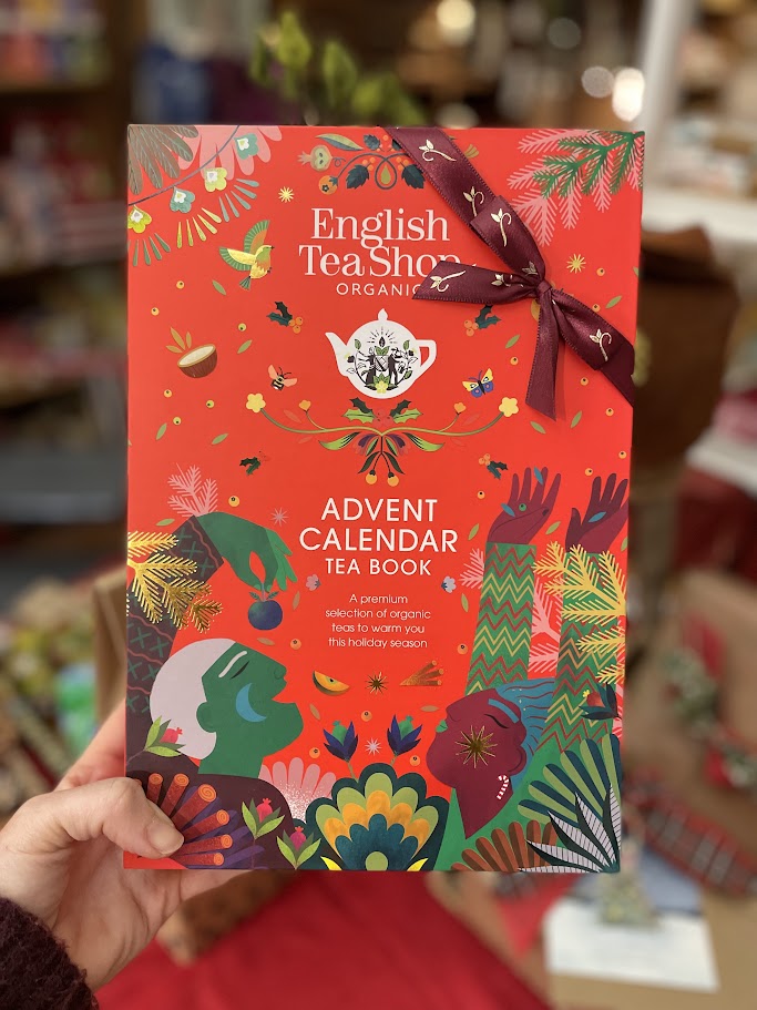 Calendario dell'avvento Libro grande rosso English Tea Shop