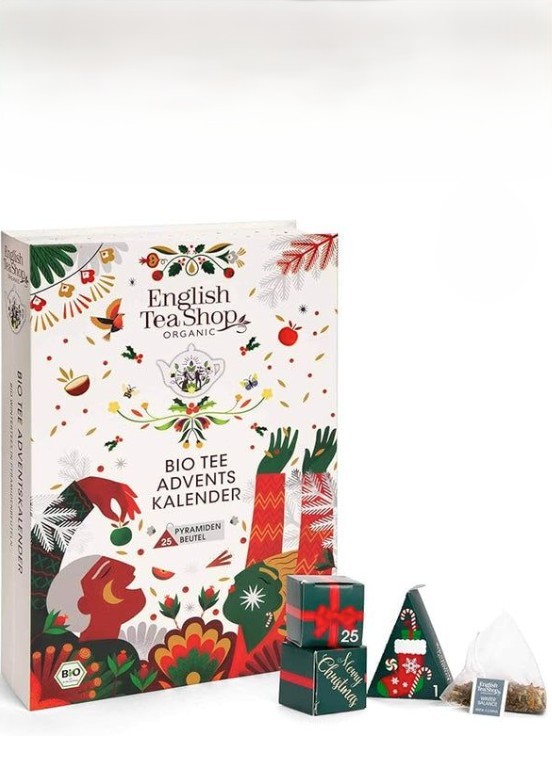 Calendario dell'avvento Libro grande rosso English Tea Shop