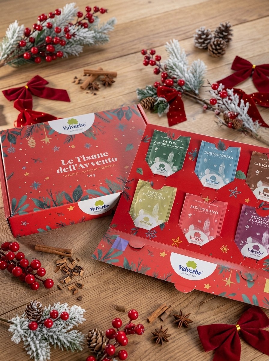 Calendario dell'Avvento tisane VALVERBE