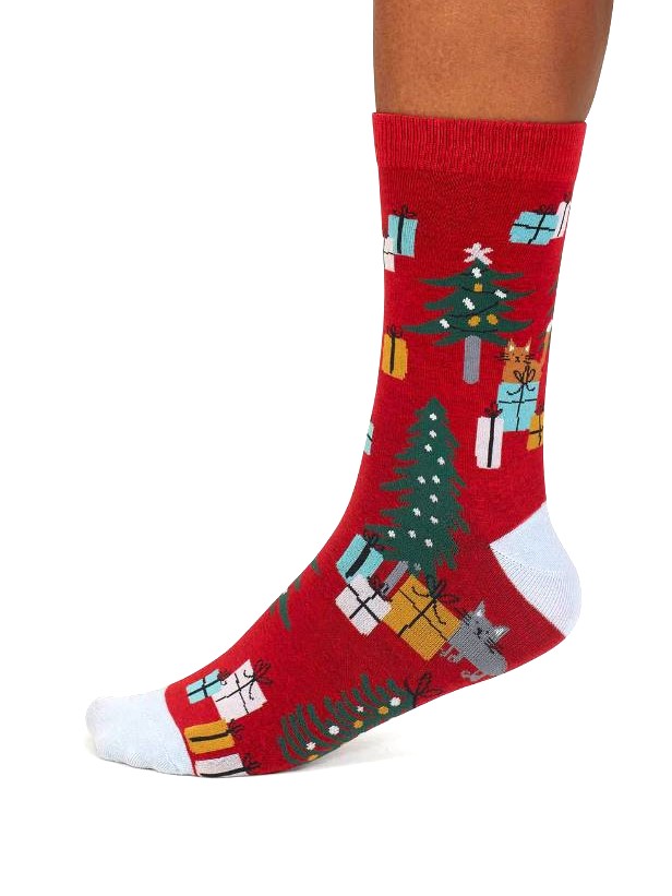 Calzini natalizi Donna in cotone Christmas Jemila